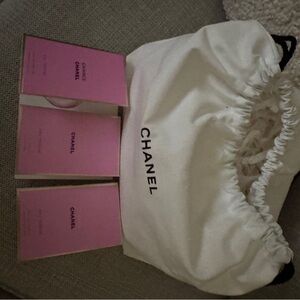 Chanel Bag pouch with samples